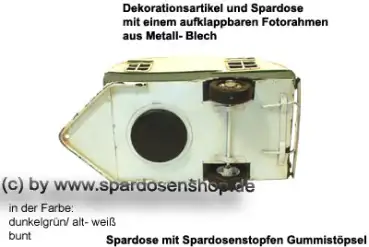 Nostalgie WohNostalgie Wohnwagen- Gepann dunkelgrün unten
